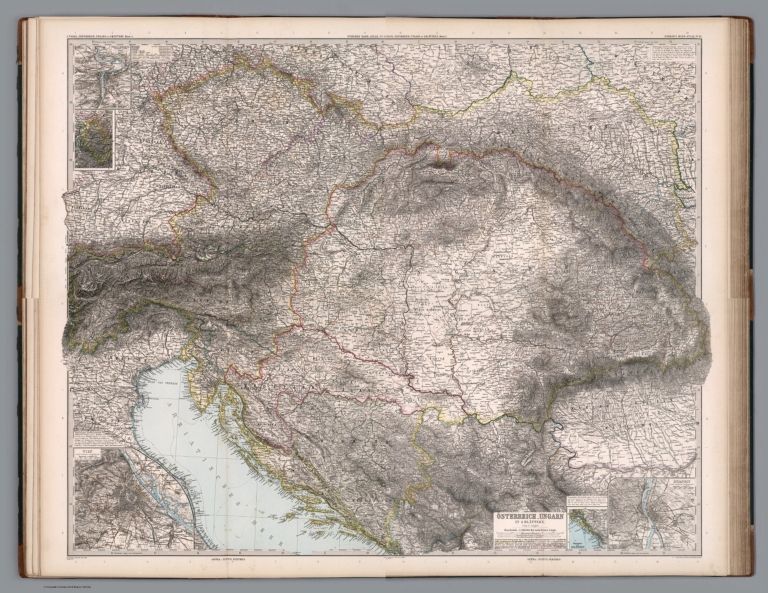 Composite Map: Oesterreich_Ungarn in 4 Blaettern.