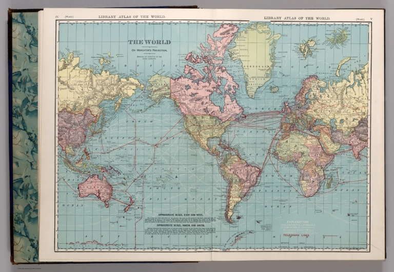 World, on Mercator's Projection.