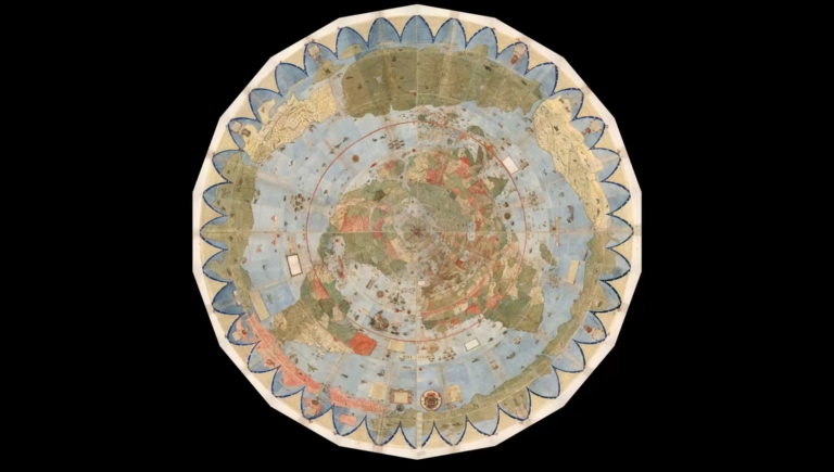 Composite: Tavola 1-60. (Map of the World) Rotating