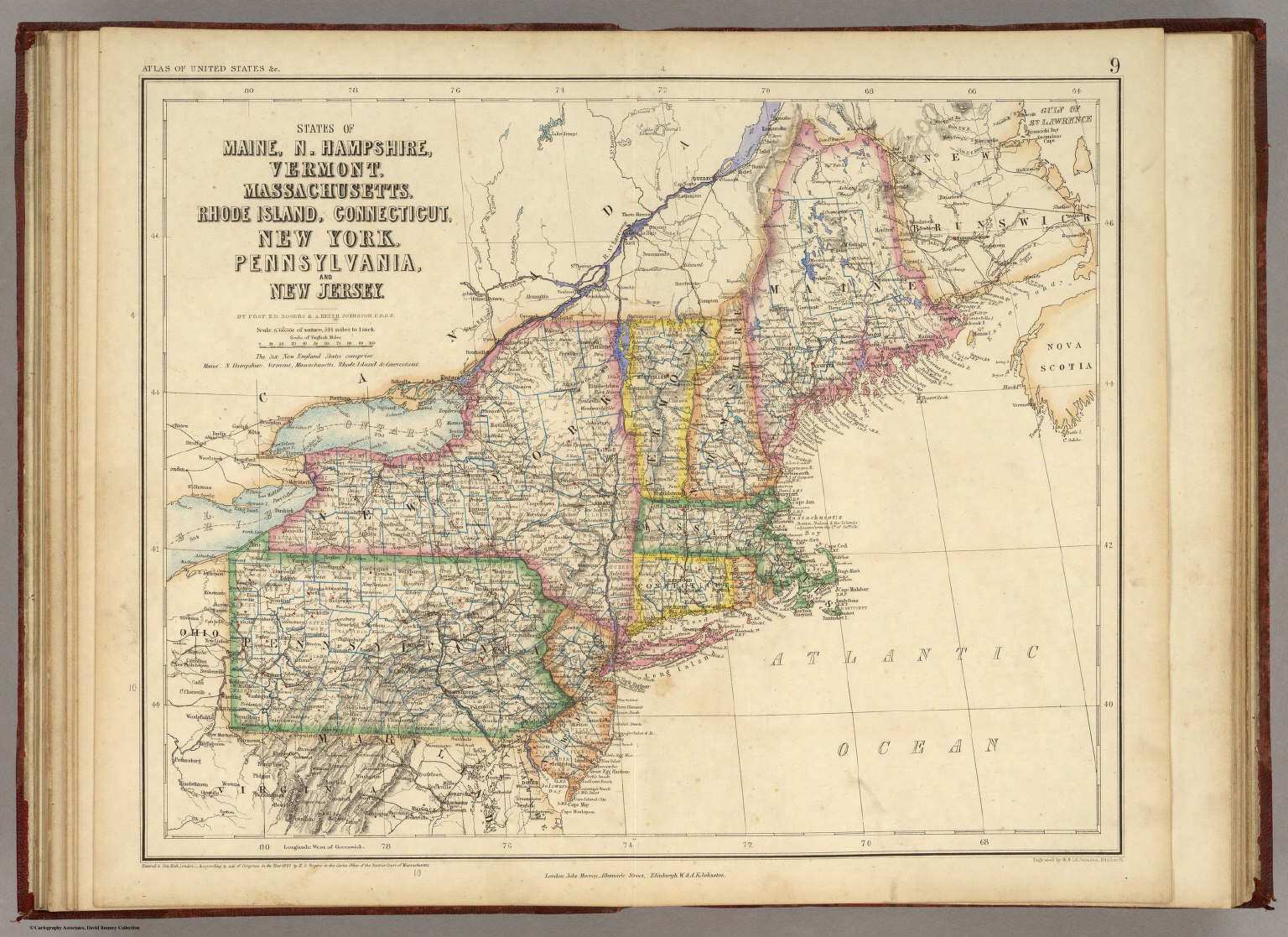 Map Of Vermont And New York - Maps For You