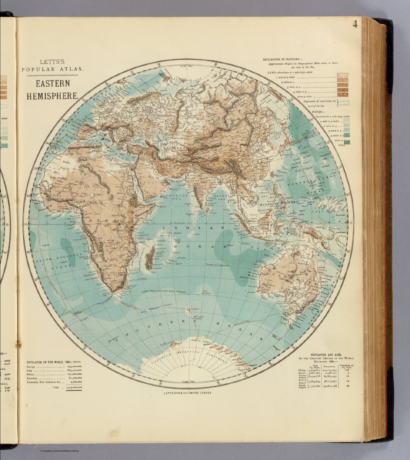 Eastern Hemisphere. - David Rumsey Historical Map Collection