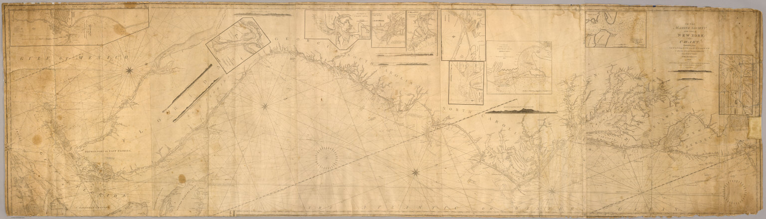 Chart, extending from 40¦15' N. , 72¦15' W. to 22¦35" N., 80¦25' W.