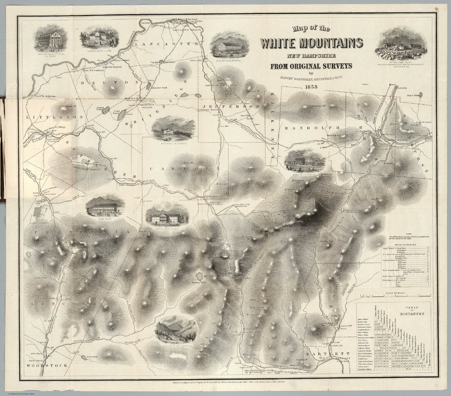 White Mountains - David Rumsey Historical Map Collection